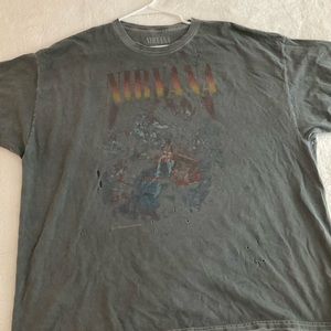 Urban outfitters Nirvana one size T-shirt